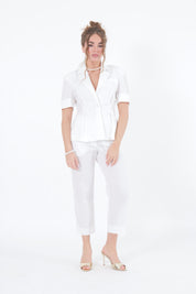 PANTALONE COSTA BIANCO