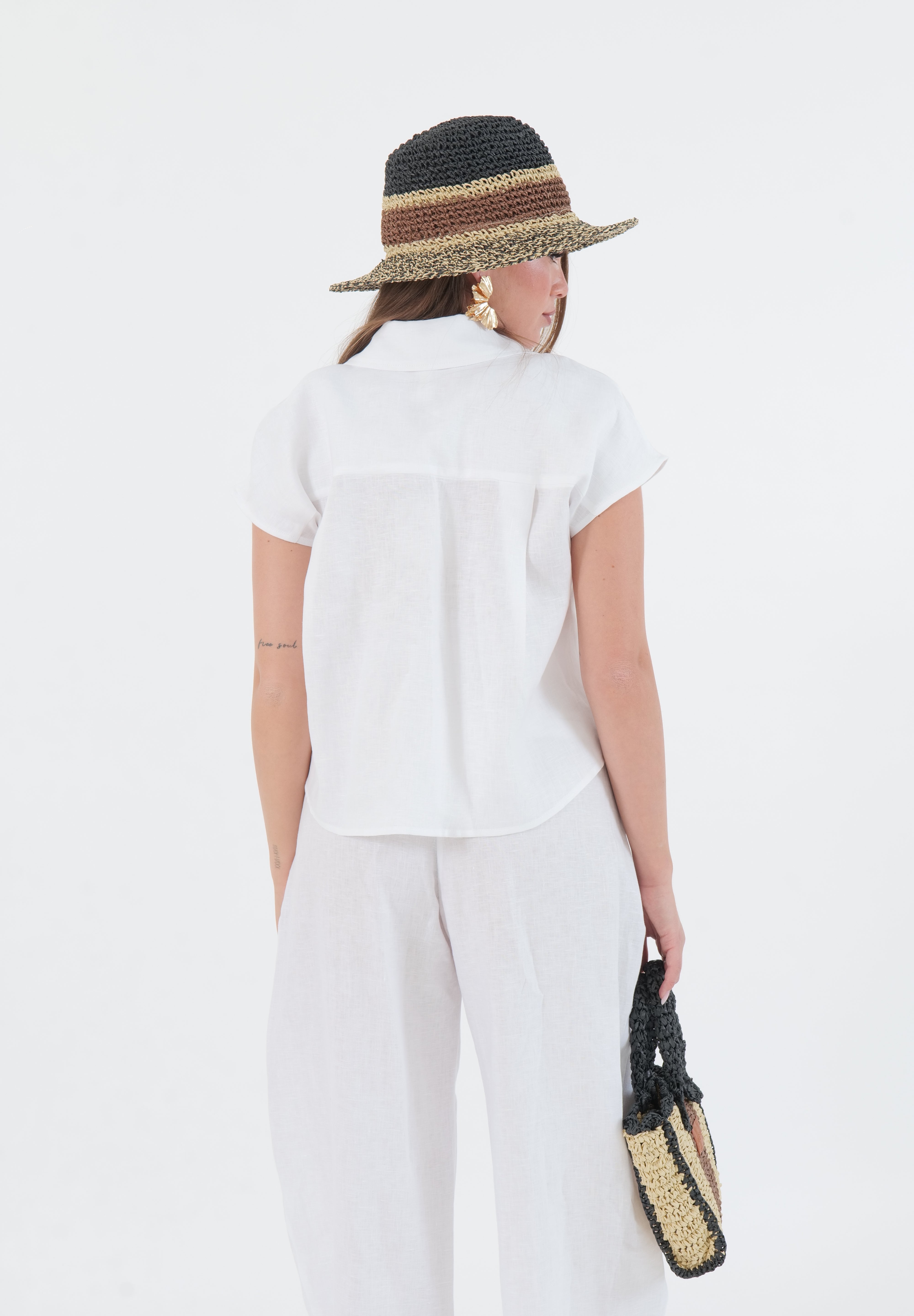 CAMICIA LINO BIANCO