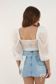 TOP CORALINE BIANCO