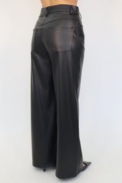 ECO-LEATHER TROUSERS