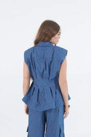 CAMICIA ISLA BLU