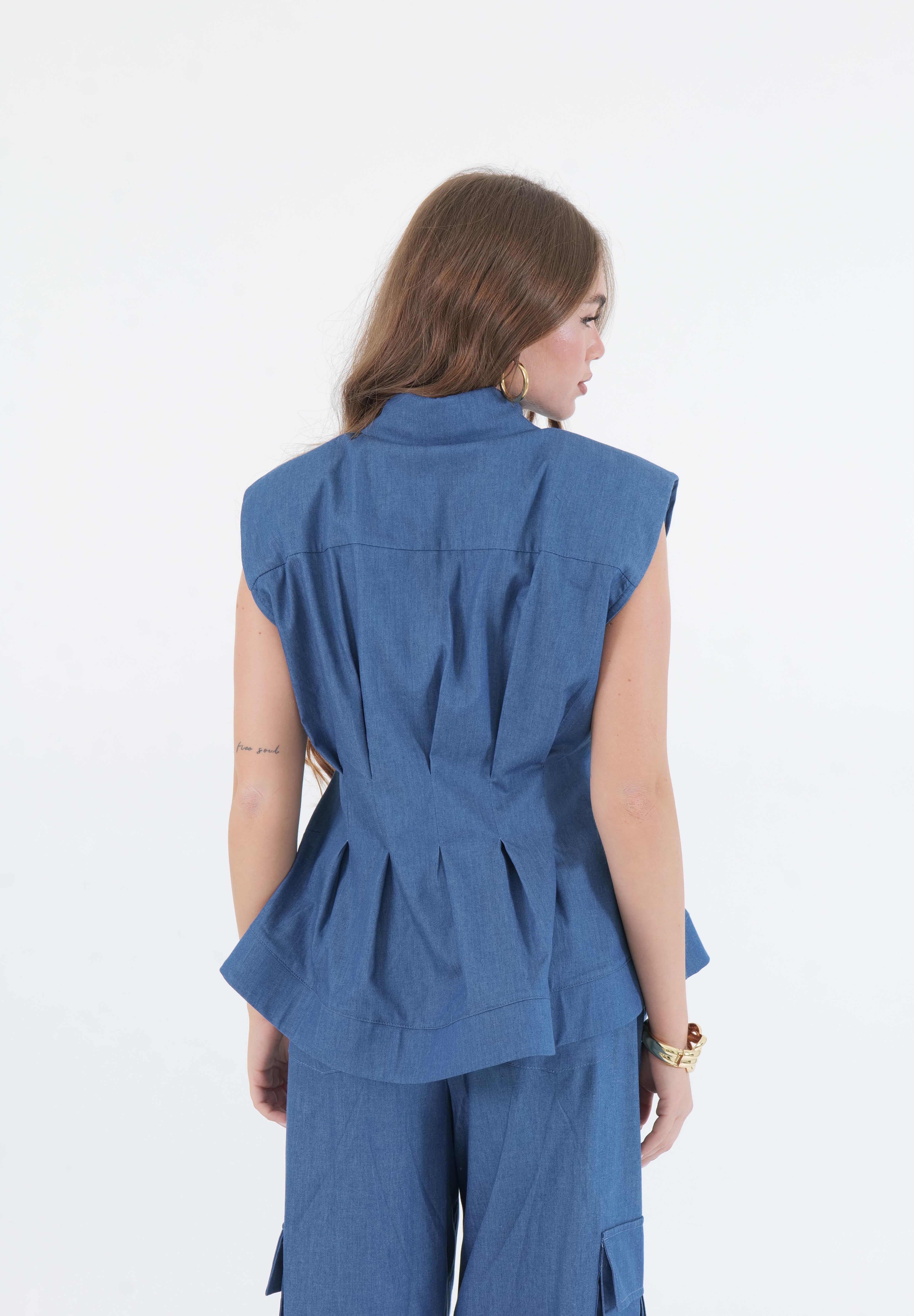 CAMICIA ISLA BLU