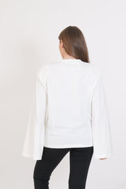 T-SHIRT SPALLINA BIANCA