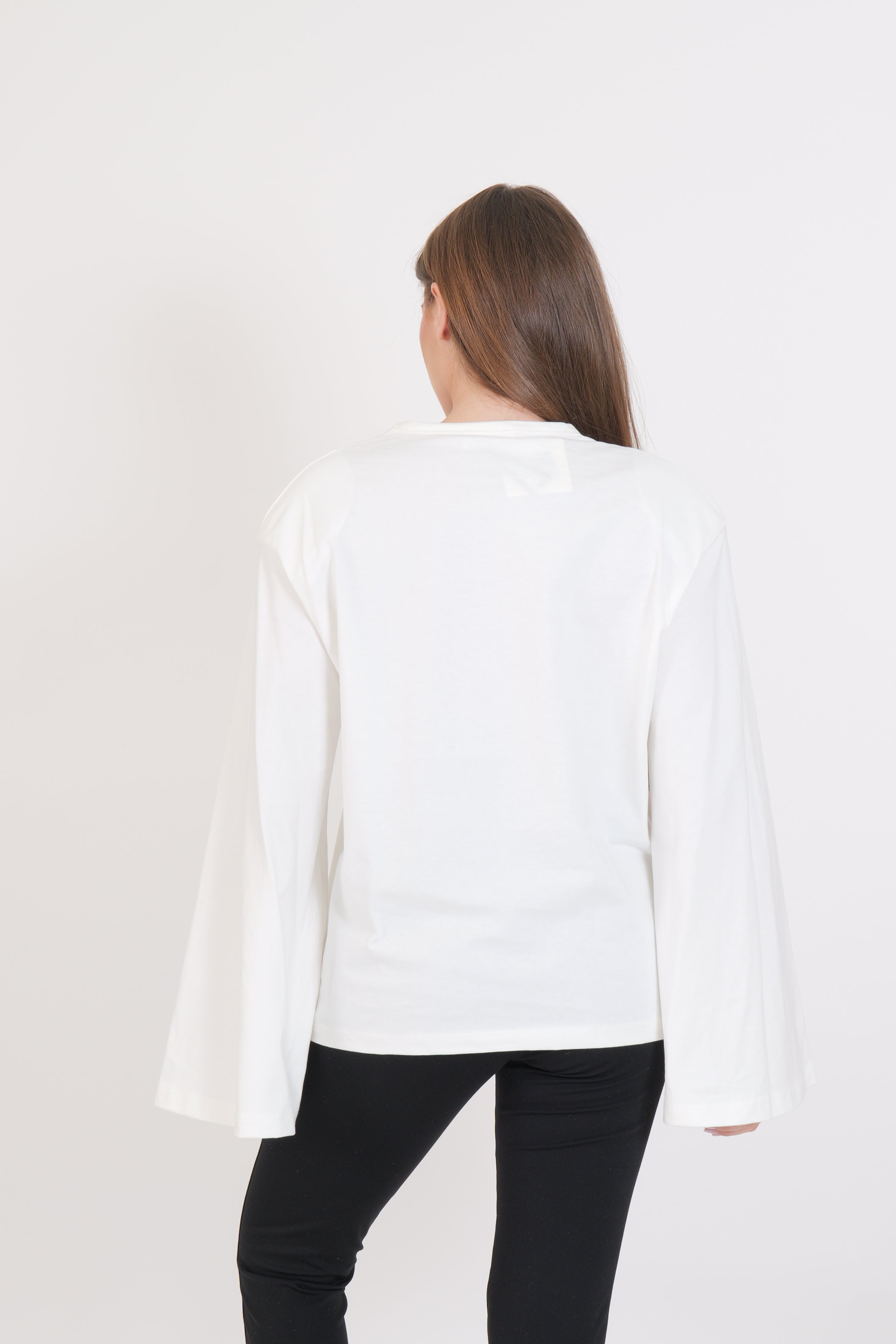 T-SHIRT SPALLINA BIANCA