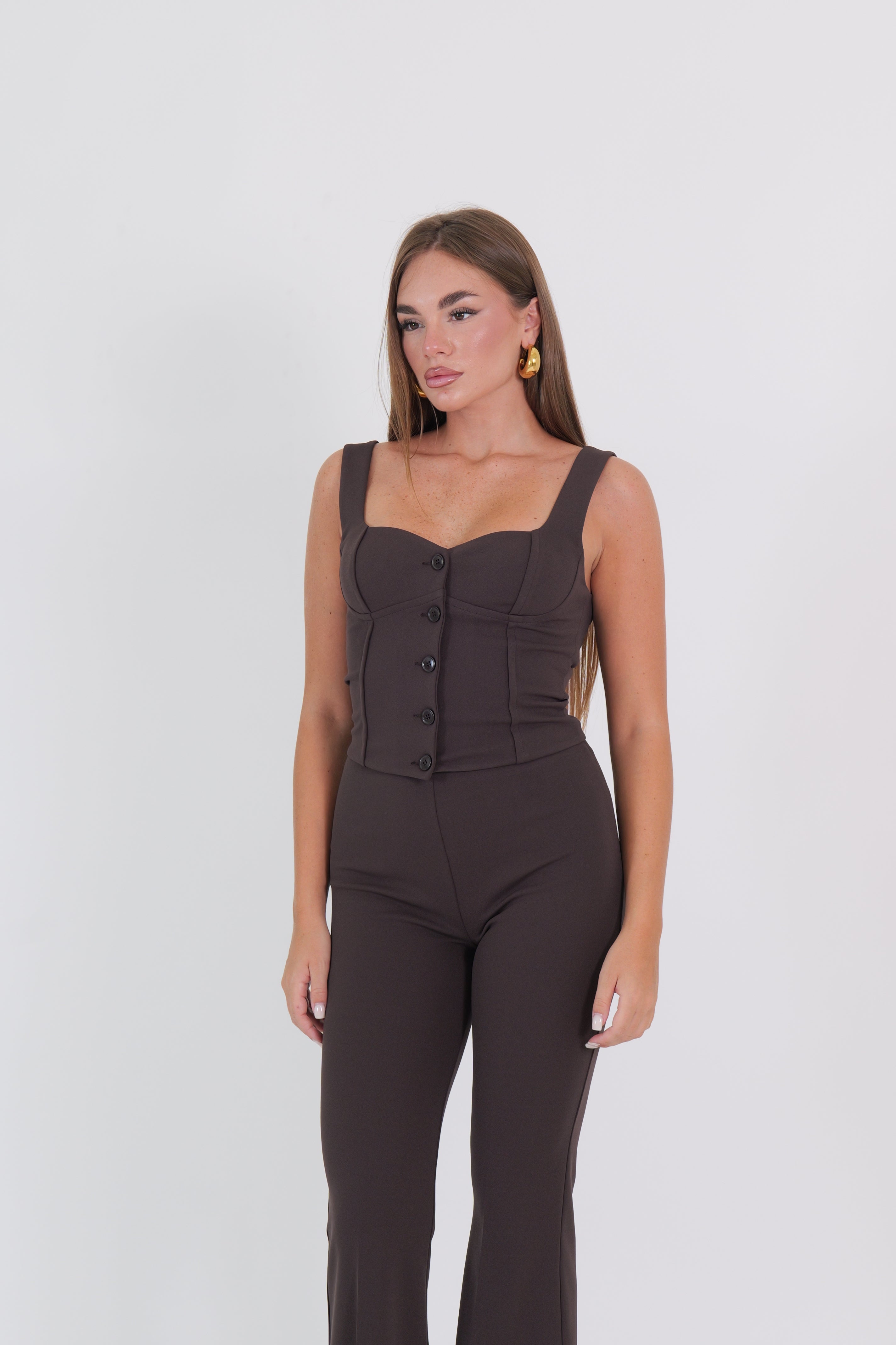 BUSTIER DINA CHOCO