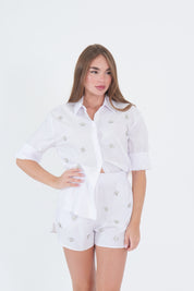 CAMICIA BIANCA JEWELS