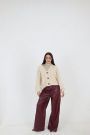 PANTALONE GIUSY ECOPELLE