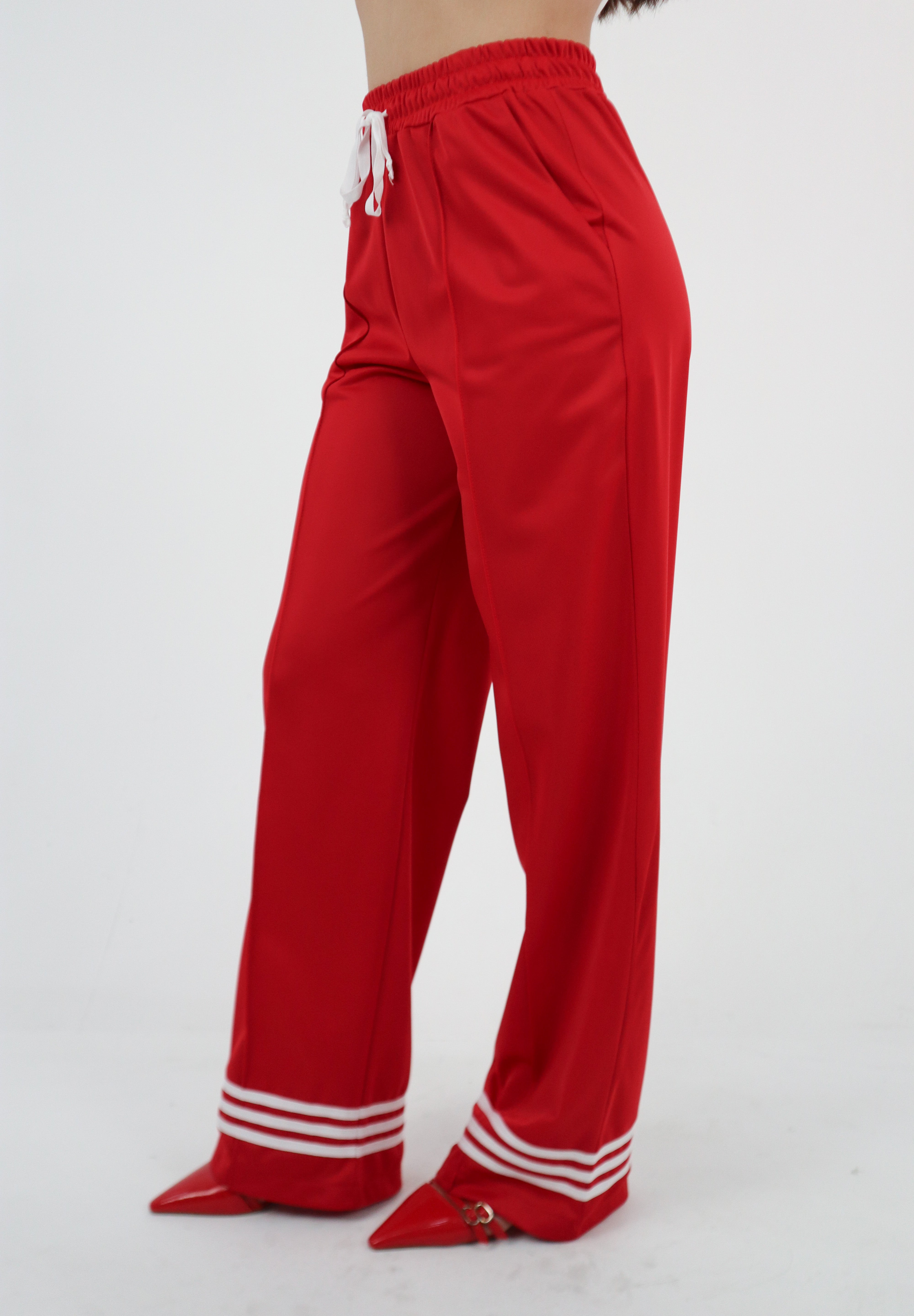 PANTALONE JOGGER ROSSO