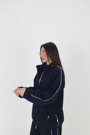 FELPA HOCKEY BLU
