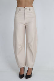 PANTALONE BALLON LEATHER