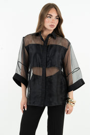 CAMICIA YASMINE NERA
