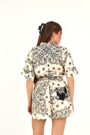 CAMICIA JACQUARD