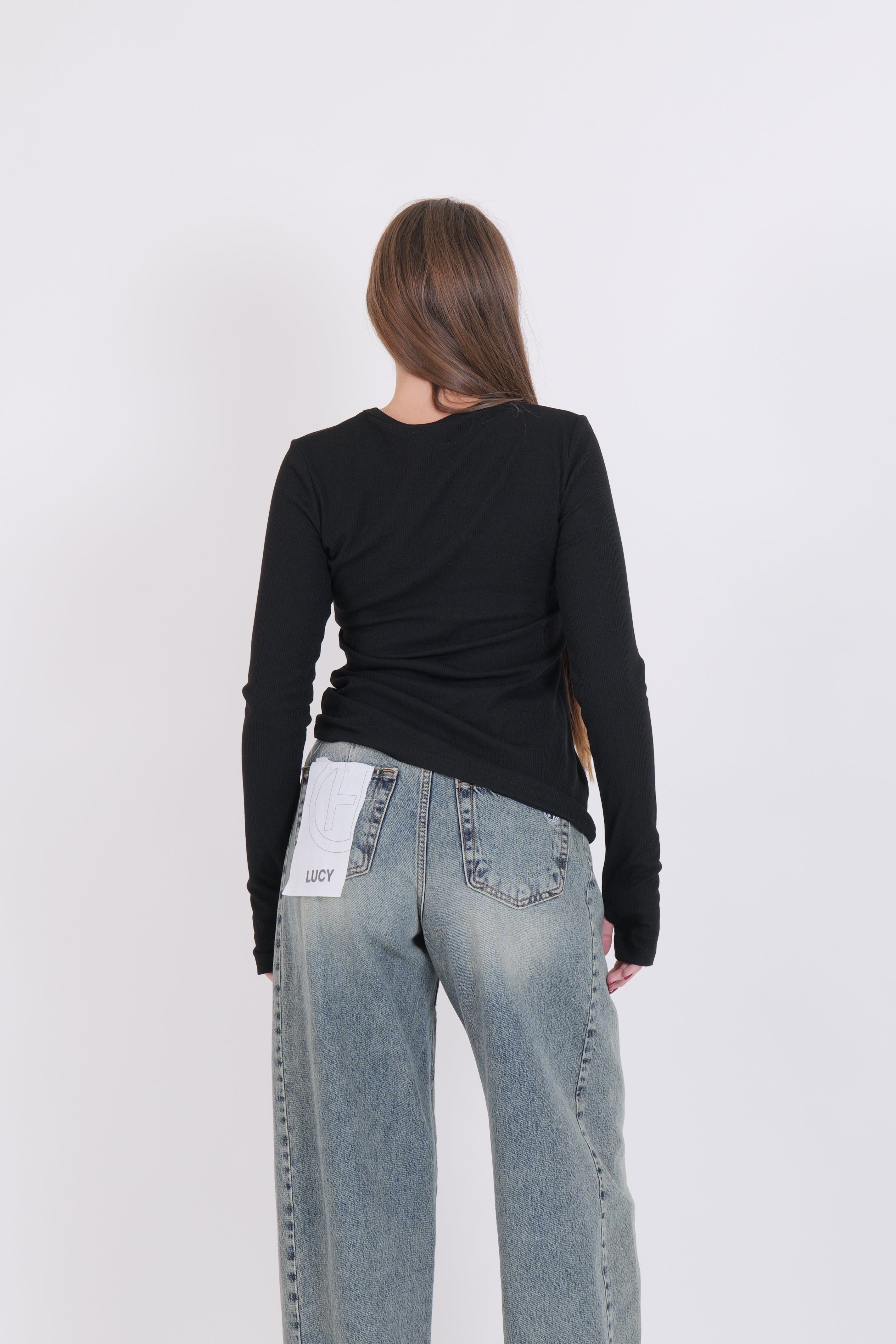 MAGLIA COSTINE MANICA GUANTO NERO