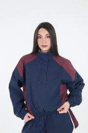GIUBBOTTO NYLON BLU