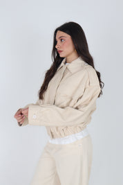JACKET AVIATORE MILK