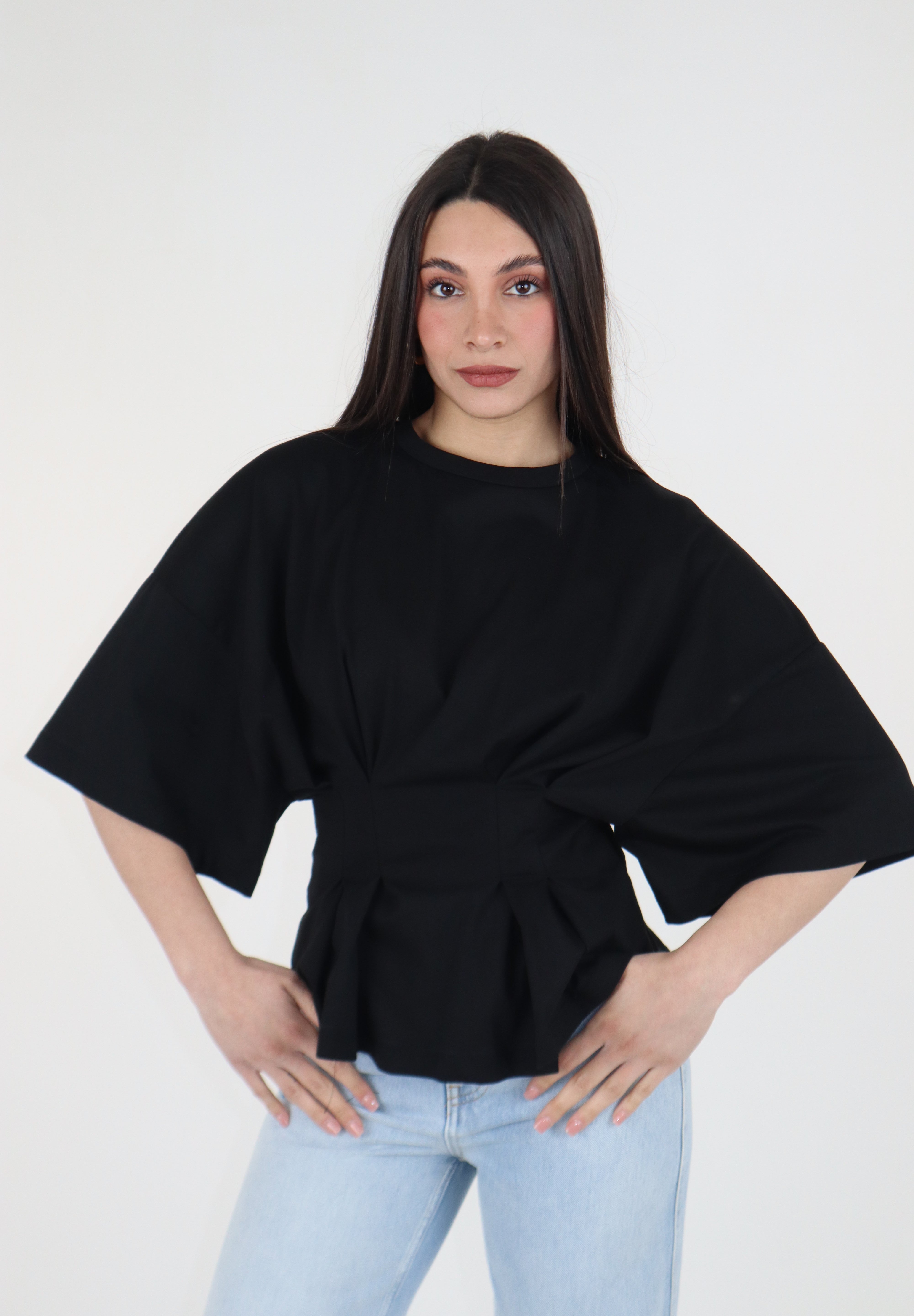 T-SHIRT BLACK TENSIONE
