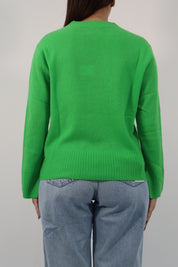 MAGLIA CASHMERE GREEN