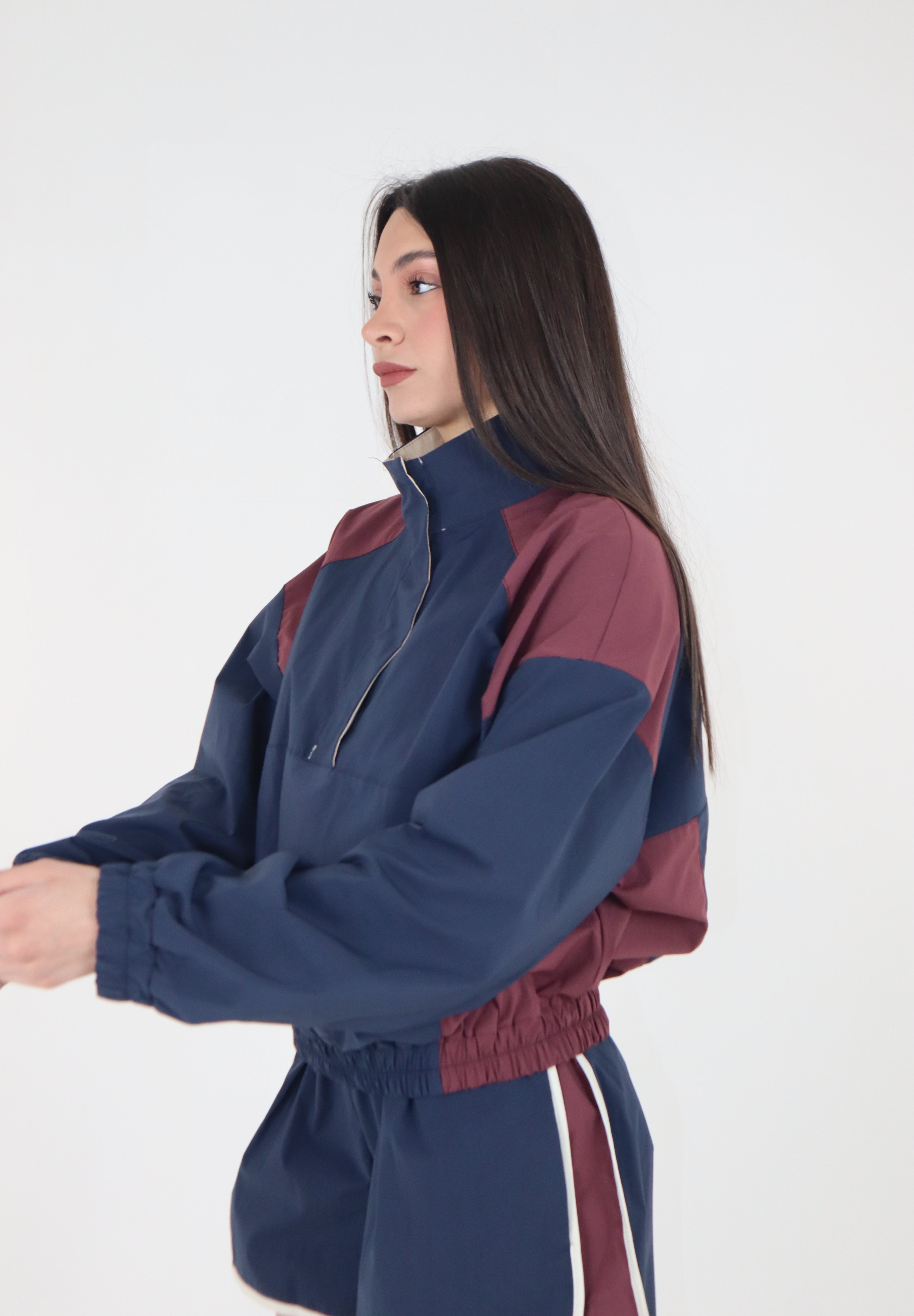 GIUBBOTTO NYLON BLU