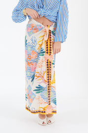 GONNA LUNGA PAREO FOULARD
