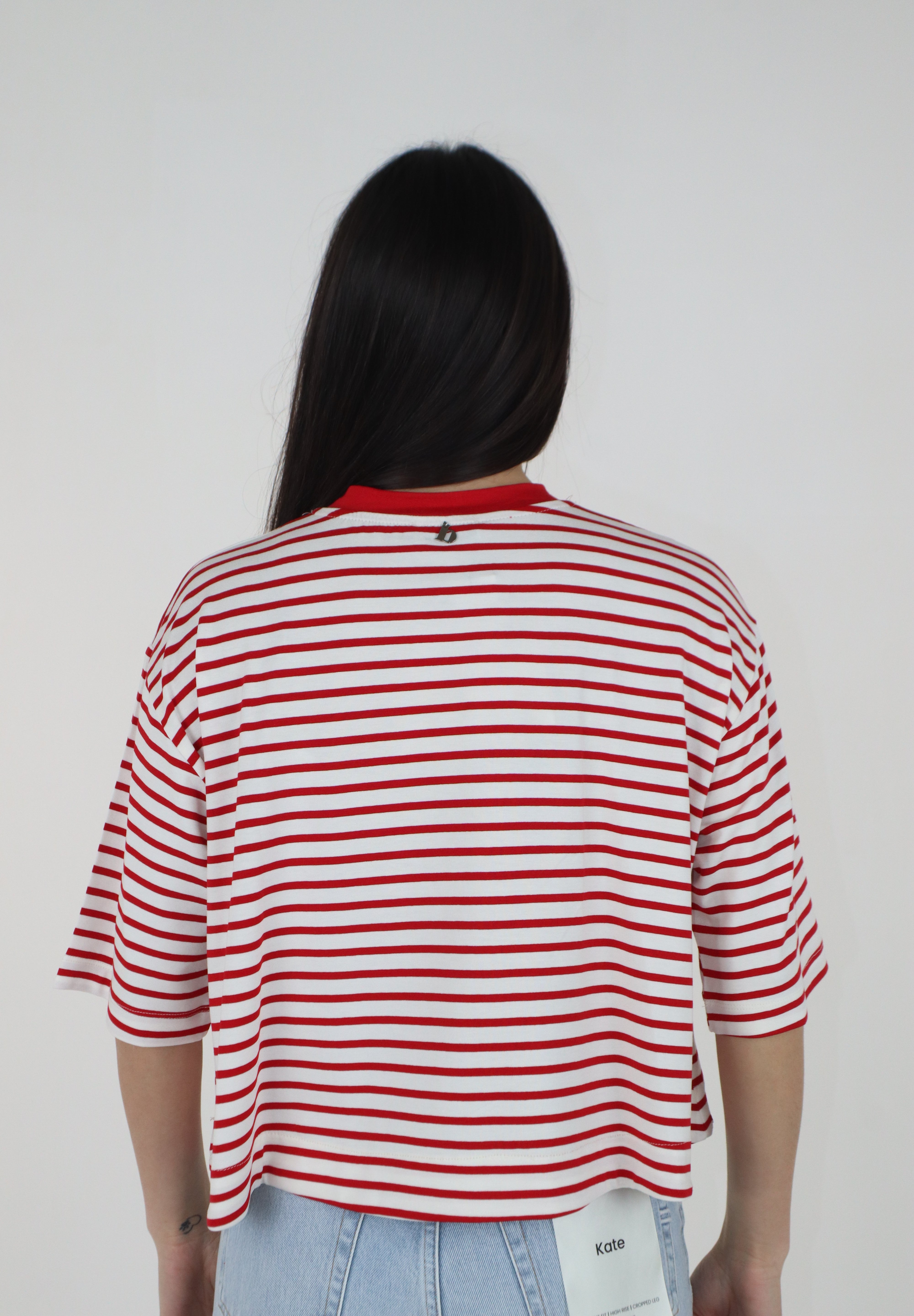 T-SHIRT CROP RED