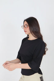 T-SHIRT CORSET BLACK