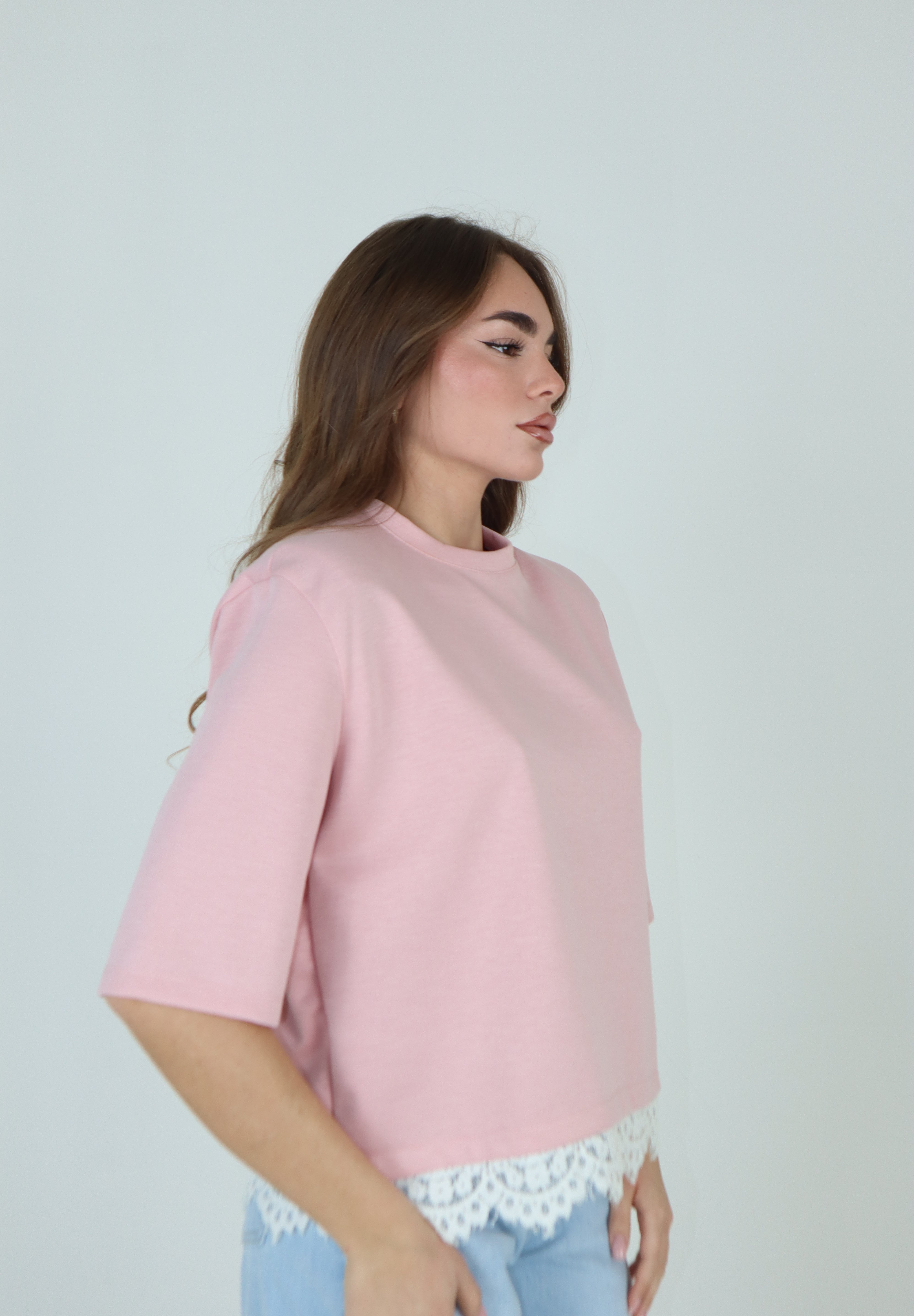MAGLIA LUMI ROSA