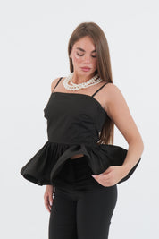 TOP BALZA NERO