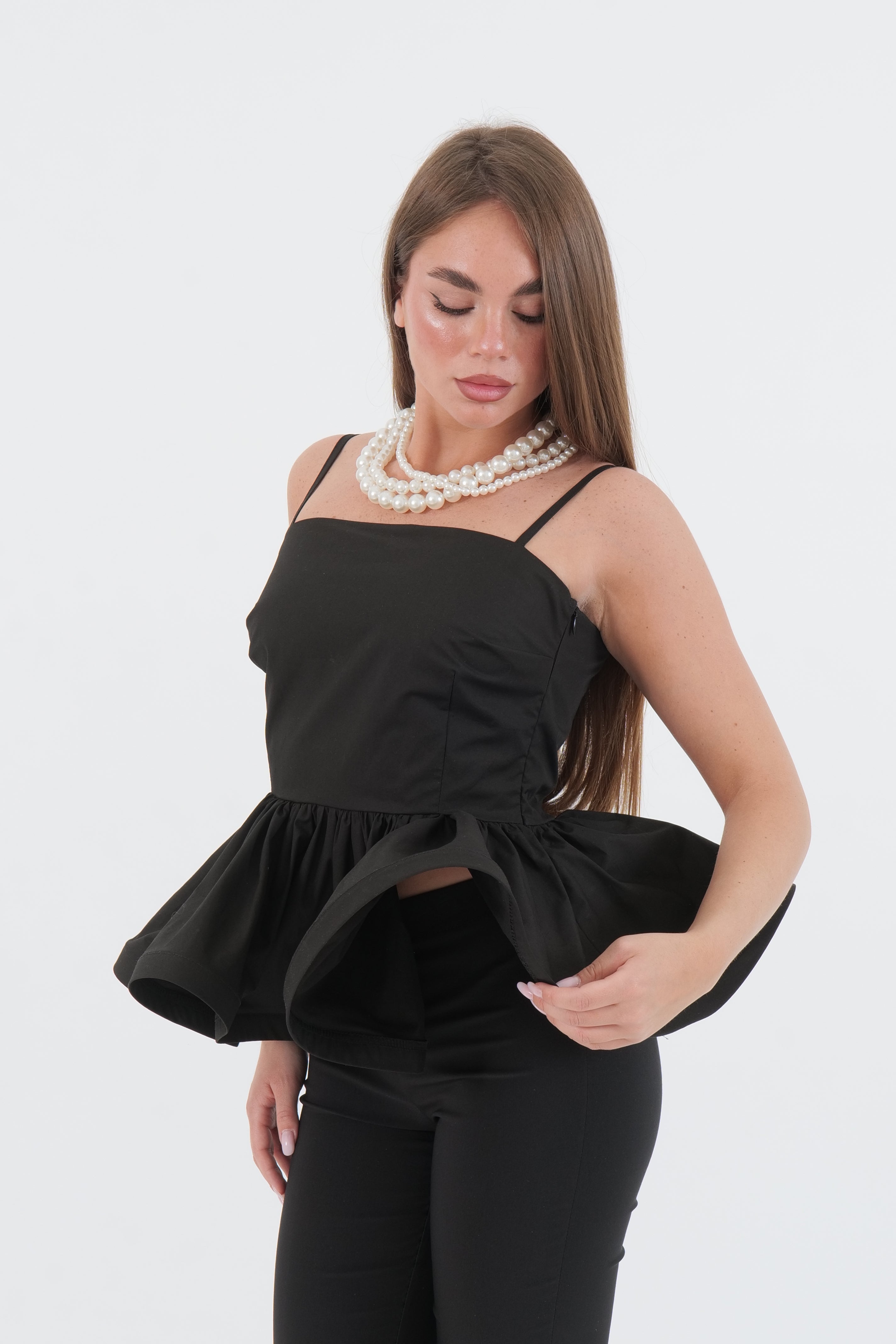 TOP BALZA NERO