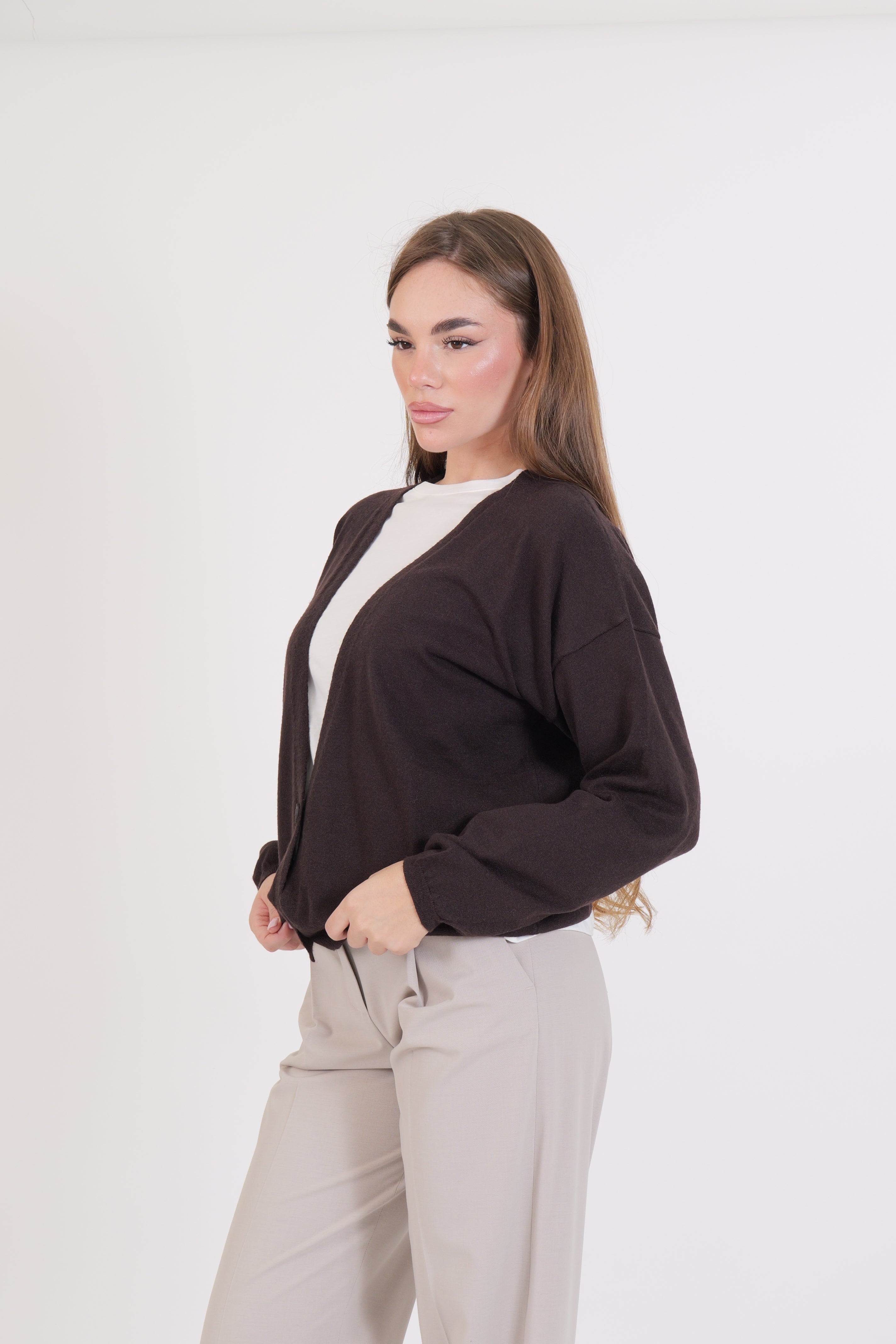 CARDIGAN MORO VICOLO