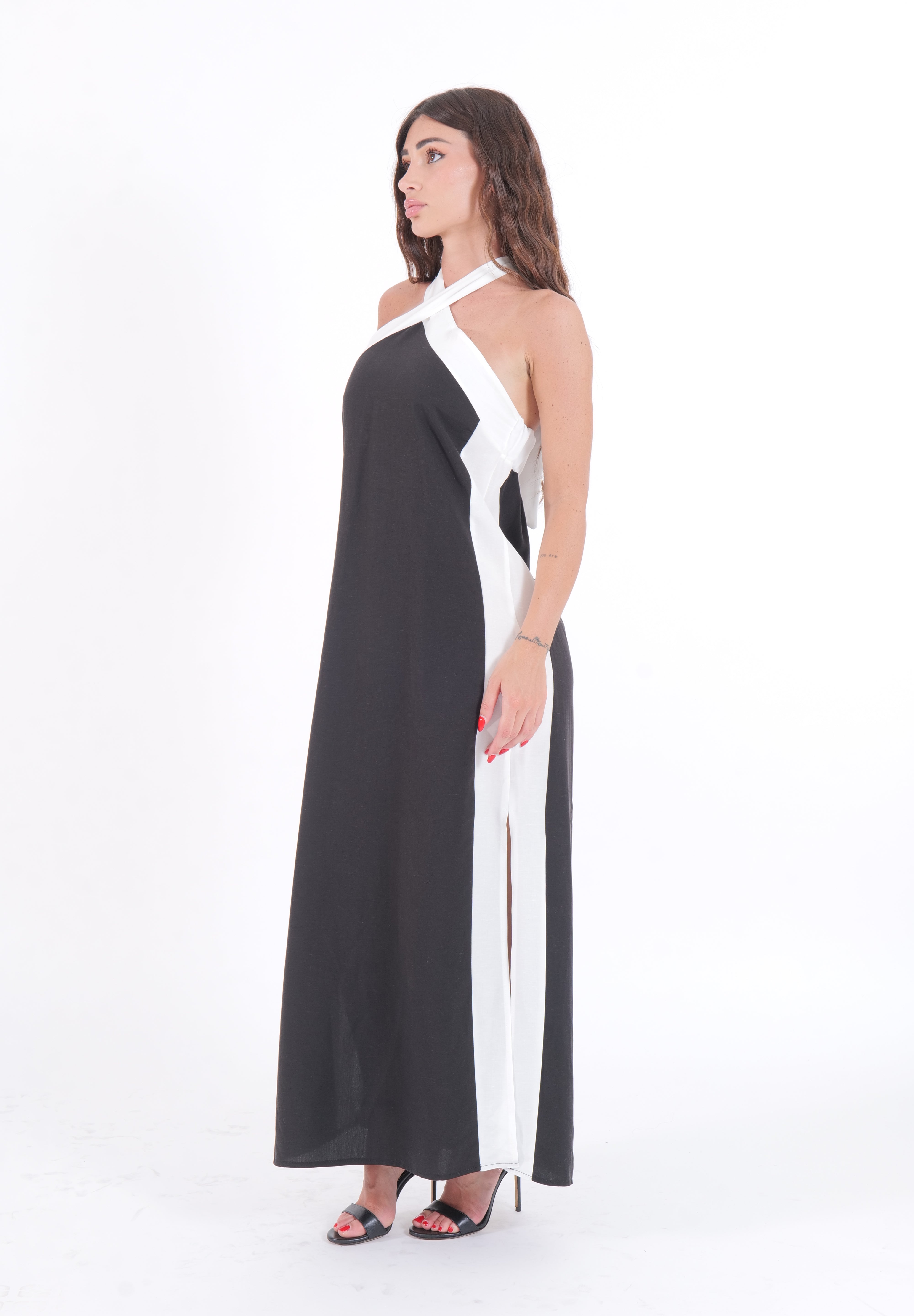 DRESS PAMPLONA NERO
