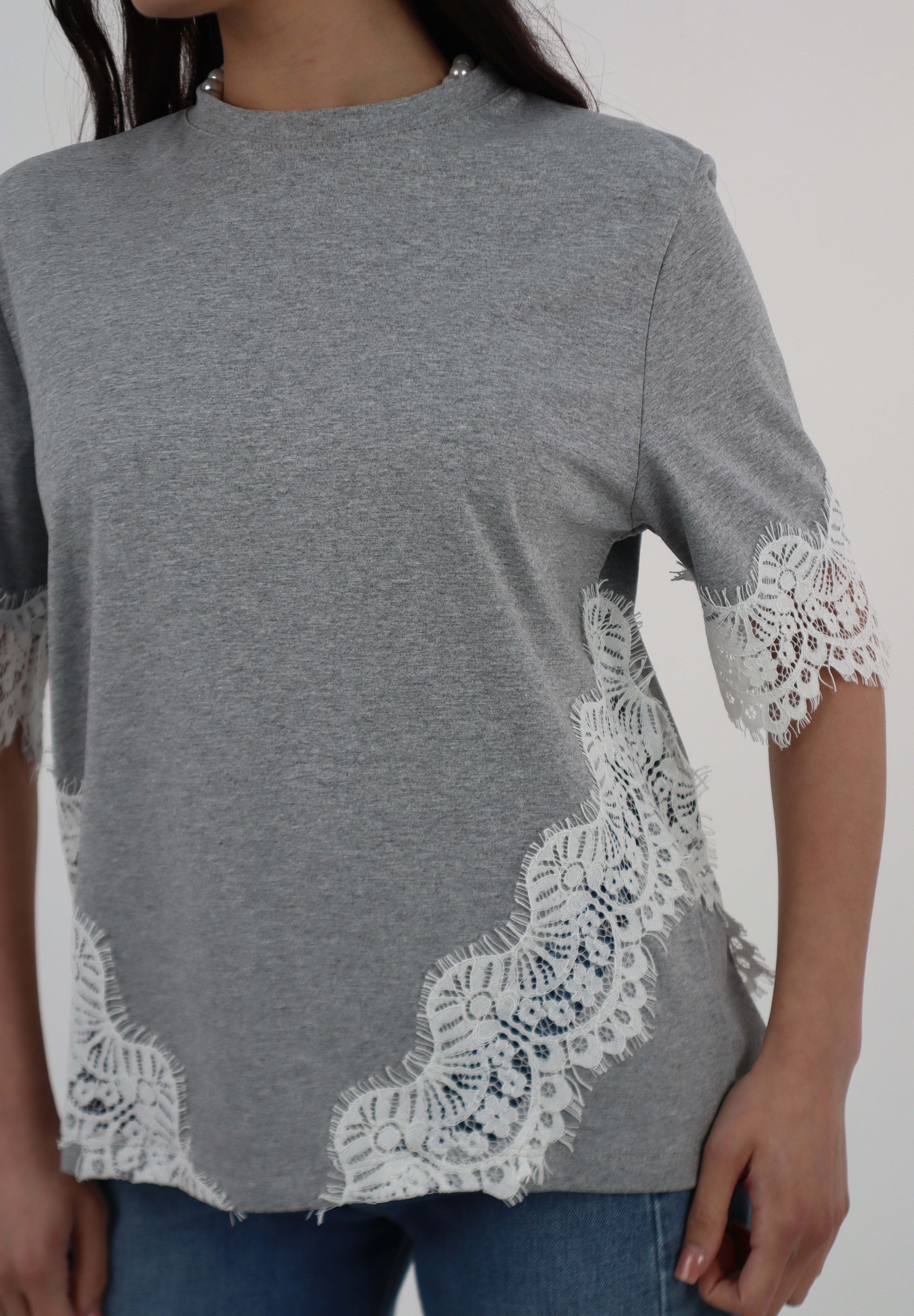 T-SHIRT ELISA GRIGIO