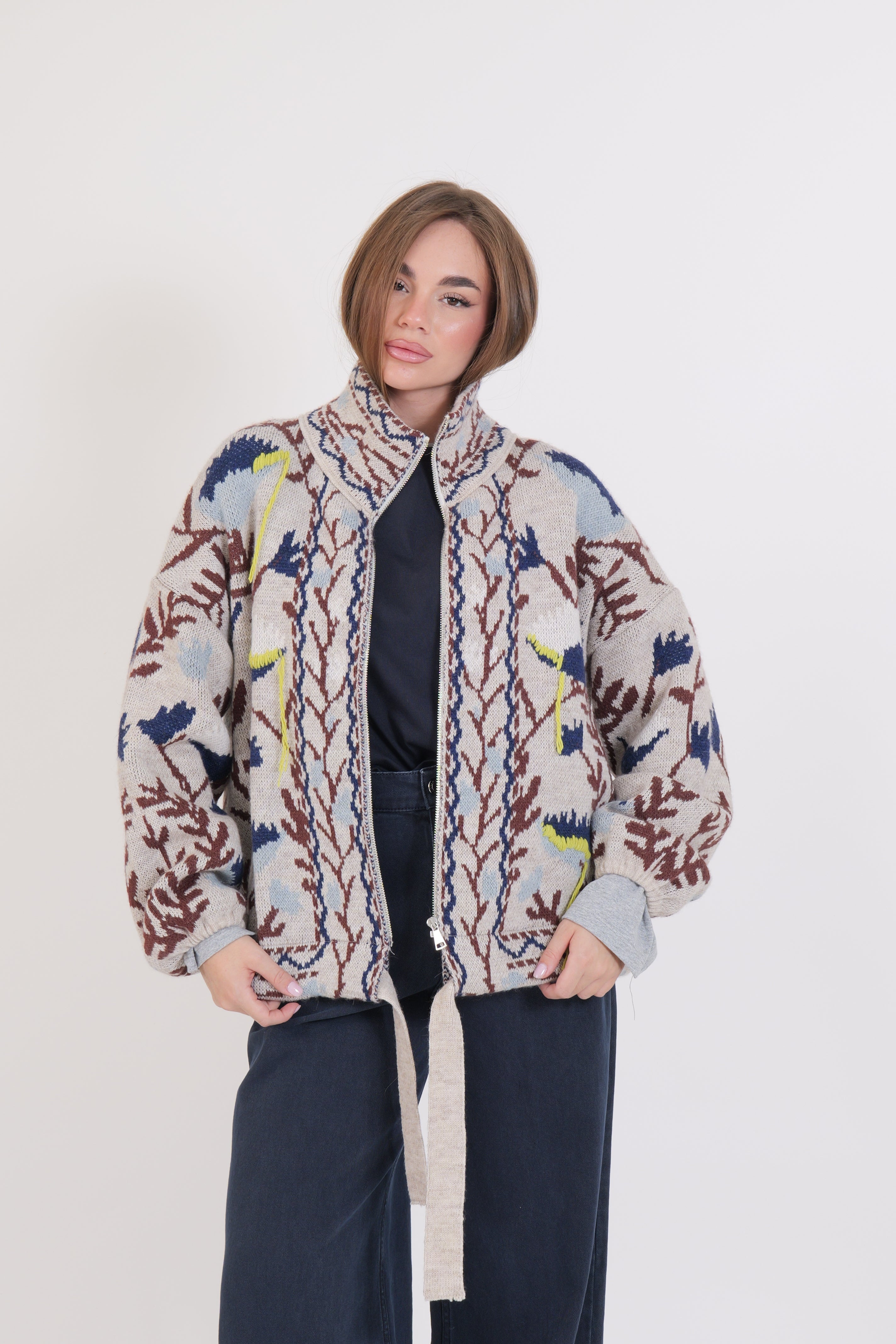 CARDIGAN MULTICOLORE DIXIE