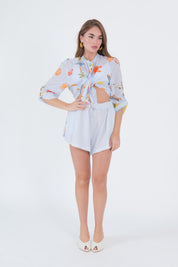 SHORTS FLAMINGO