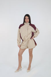 SHORT NYLON TABACCO
