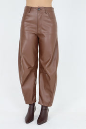 PANTALONE BALLON LEATHER