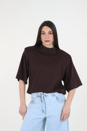 T-SHIRT SPALLINE VICOLO MORO