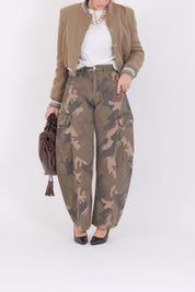 JEANS MILITARE CARGO