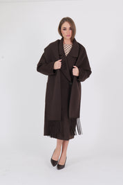 CAPPOTTO SCARF MORO
