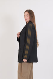 BLAZER NERO/MILITARE