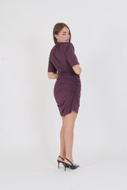 ABITO LOLA BORDEAUX