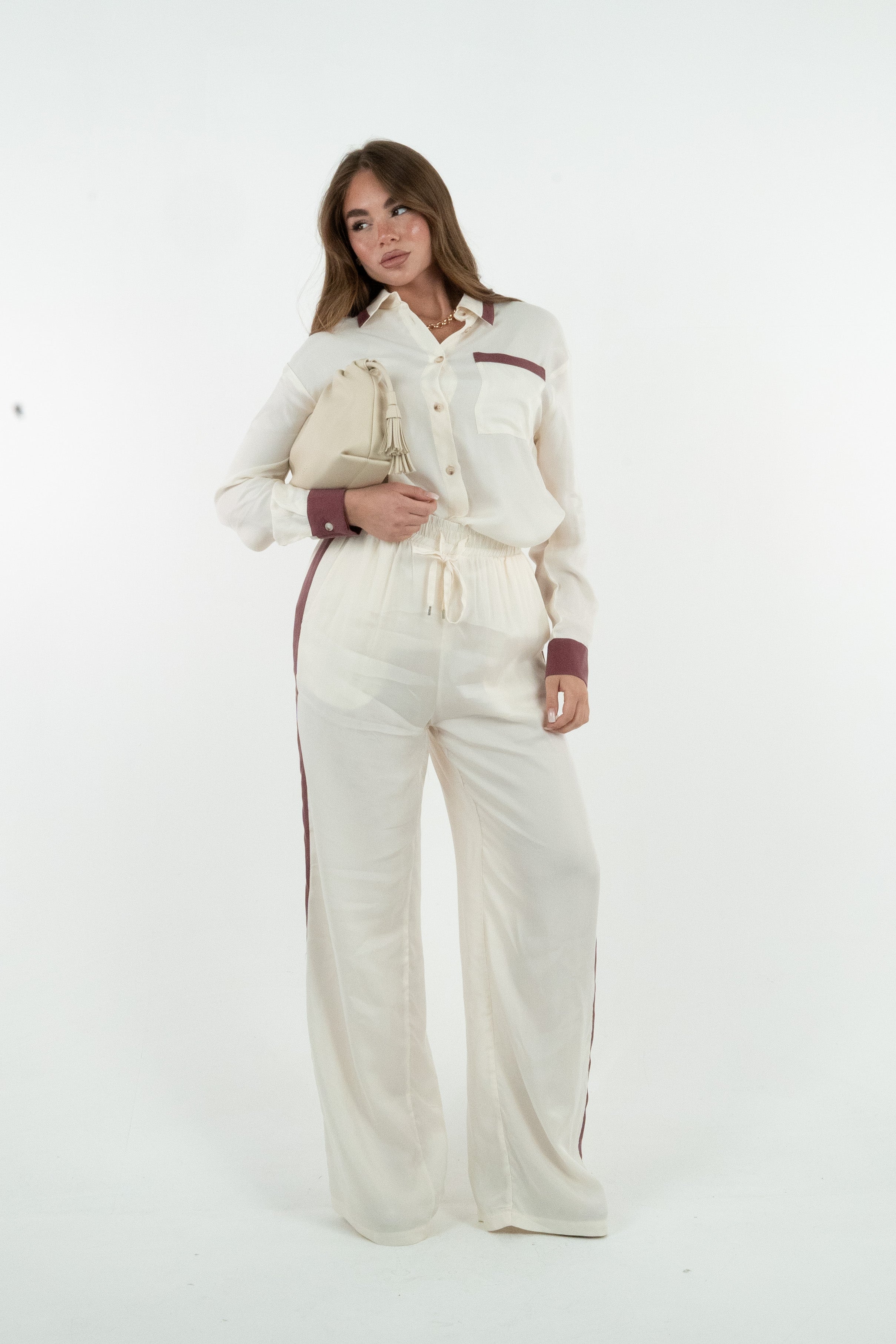 PANTALONI JESS WINE