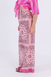 PANTALONE MUSSOLA ROSA