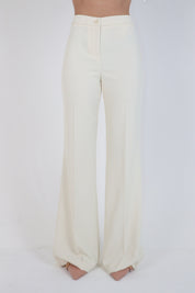 PANTALONE FLAKE BIANCO