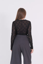 BODY GIROCOLLO PIZZO NERO