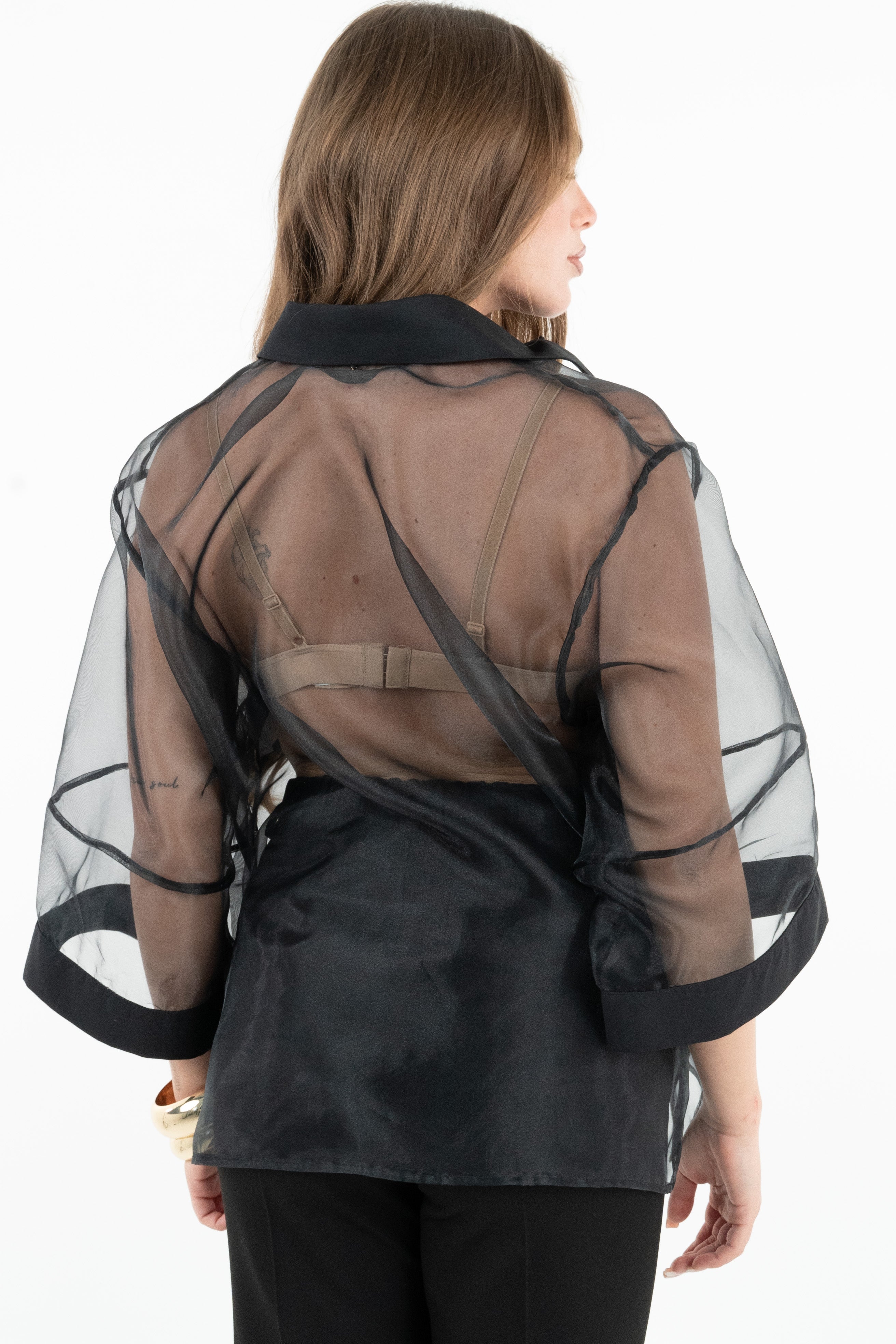 CAMICIA YASMINE NERA