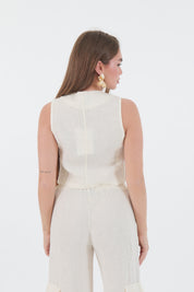 GILET LINO BUTTER
