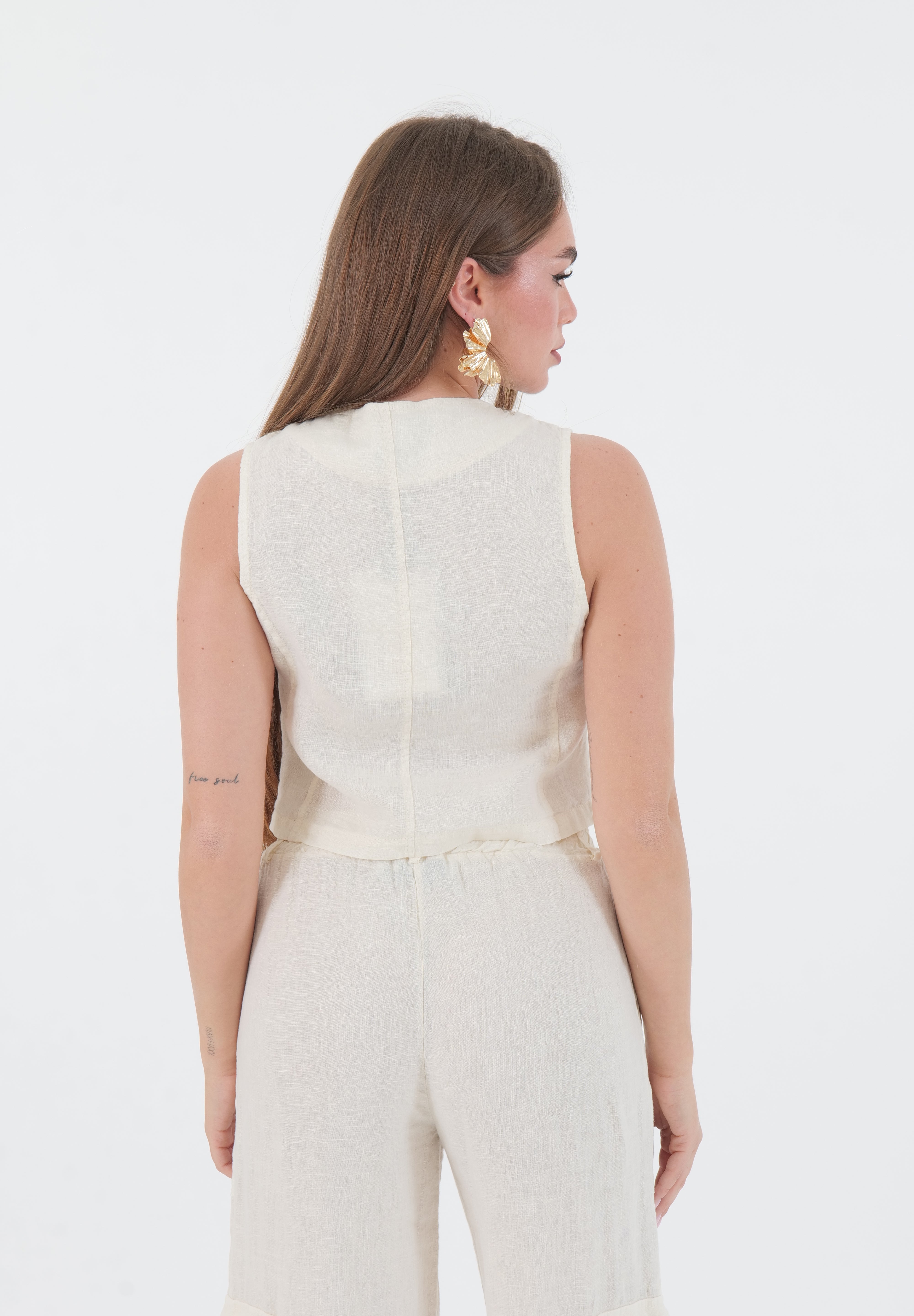GILET LINO BUTTER