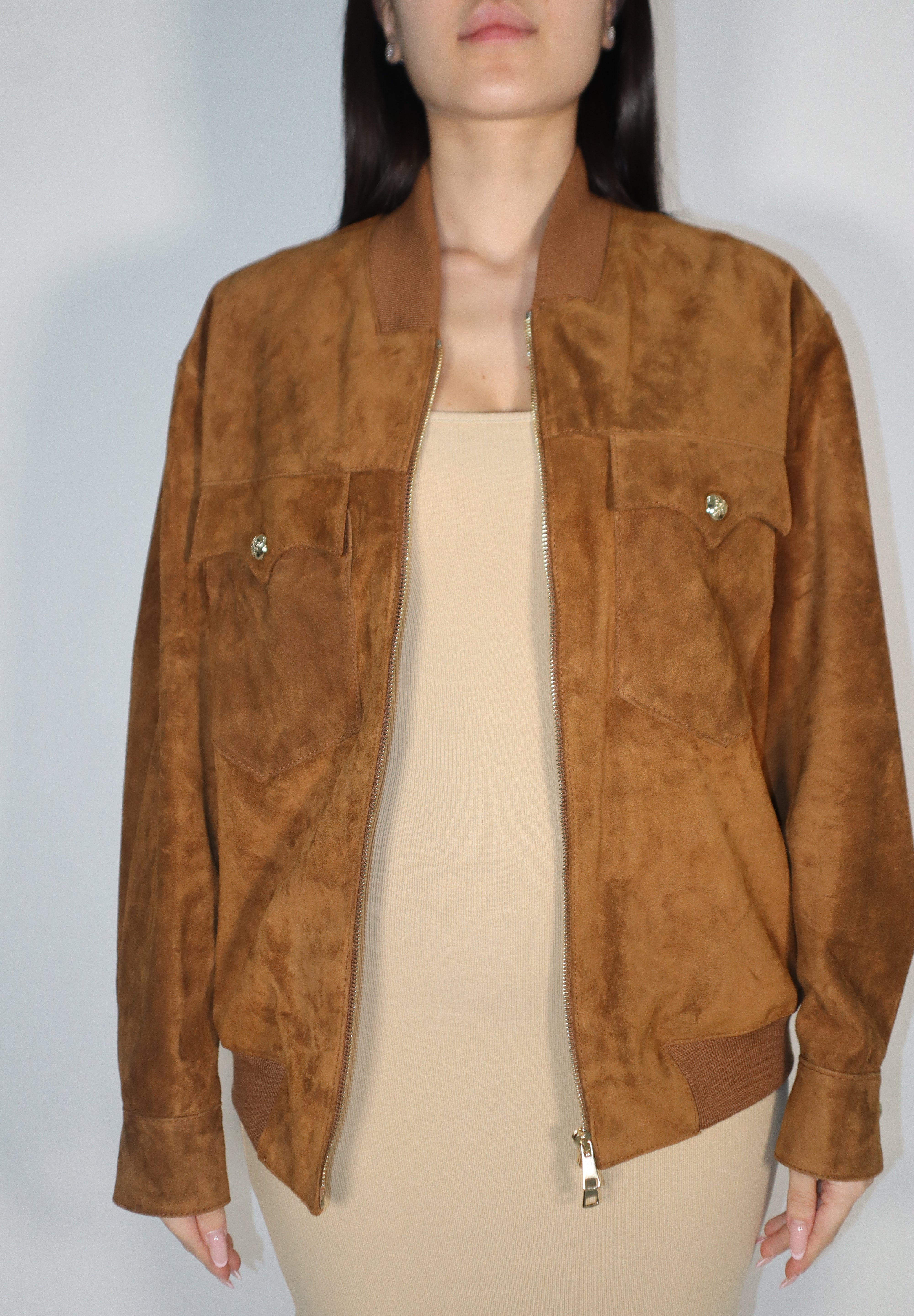 BOMBER SUEDE ALABAMA