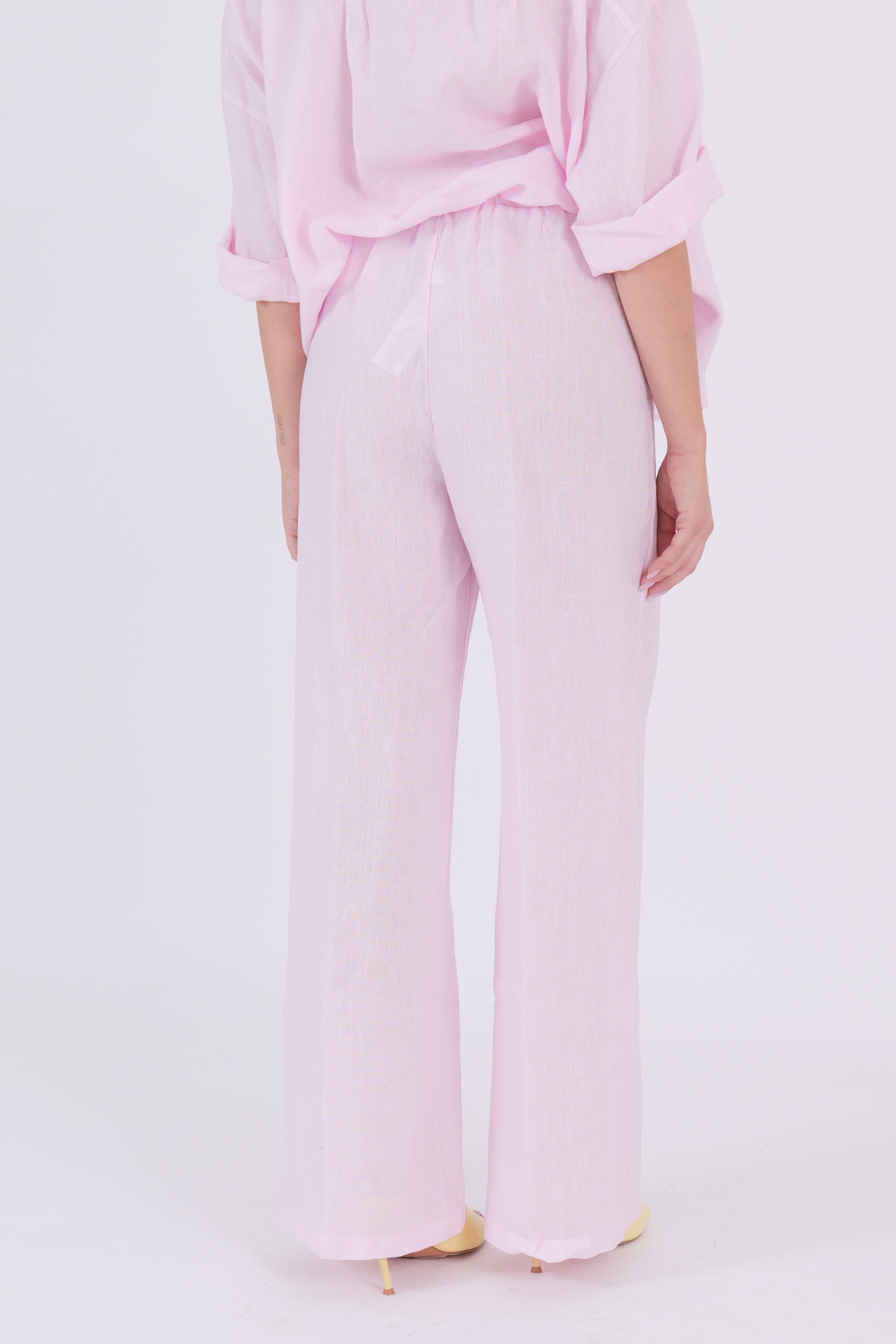 PANTALONE LINO ROSA DIXIE