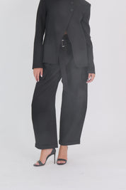 PANTALONE TASCONI NERO